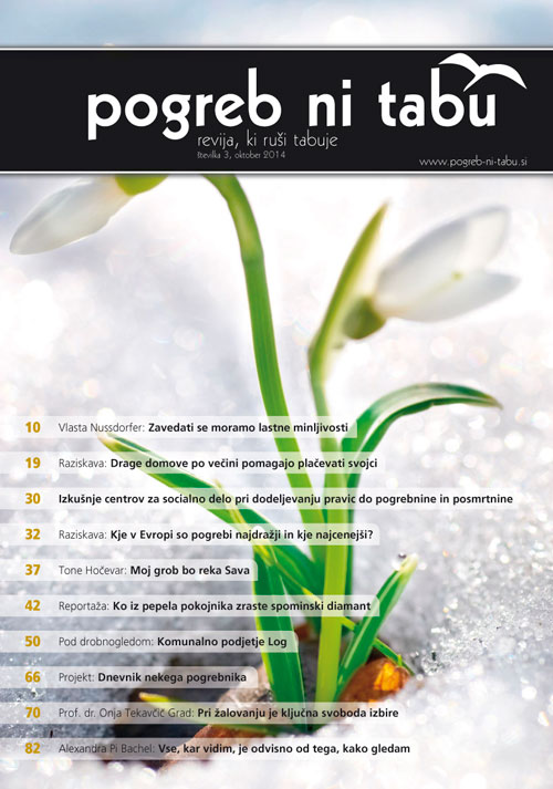 Revija Pogreb ni tabu št. 3